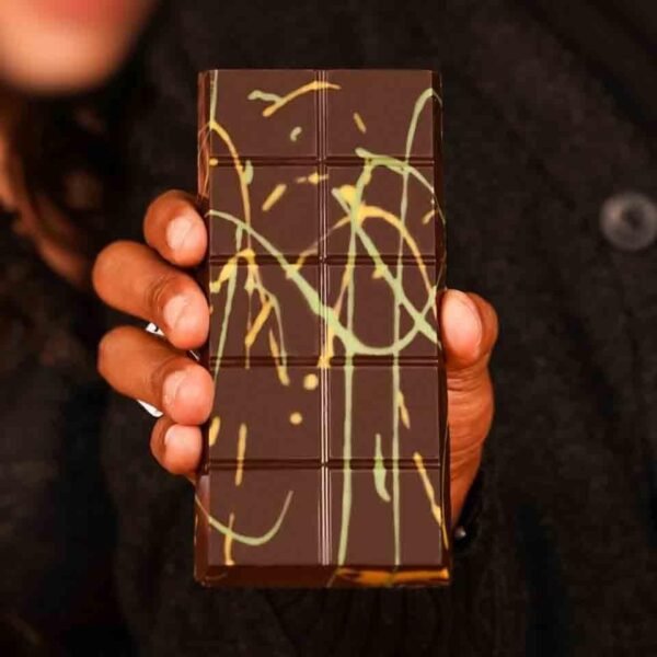 Viral Dubai Dark Chocolate Pistachio Kunafa – The Ultimate Chocolate Bar Experience - Image 4