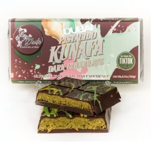 Viral Dubai Dark Chocolate Pistachio Kunafa – The Ultimate Chocolate Bar Experience