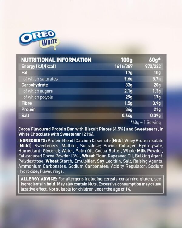 OREO WHITE PROTEIN BAR - Image 3