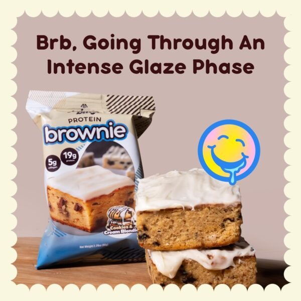 Prime Bites Protein Brownies by Alpha Prime Supplements | High-Protein, Collagen-Enhanced, Low-Sugar Snack | Delicious Treat | 12 Bars per Box (Assorted Flavors) - Image 2
