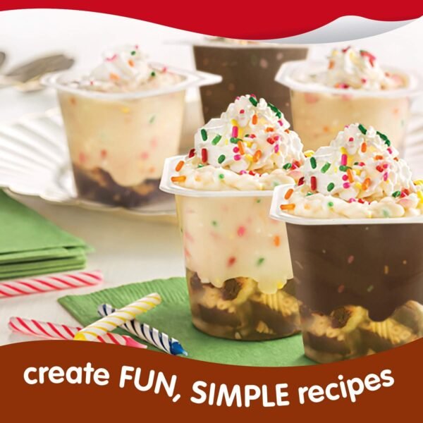 Snack Pack Family Size Chocolate & Vanilla Pudding Cups – 12 Pack - Image 3