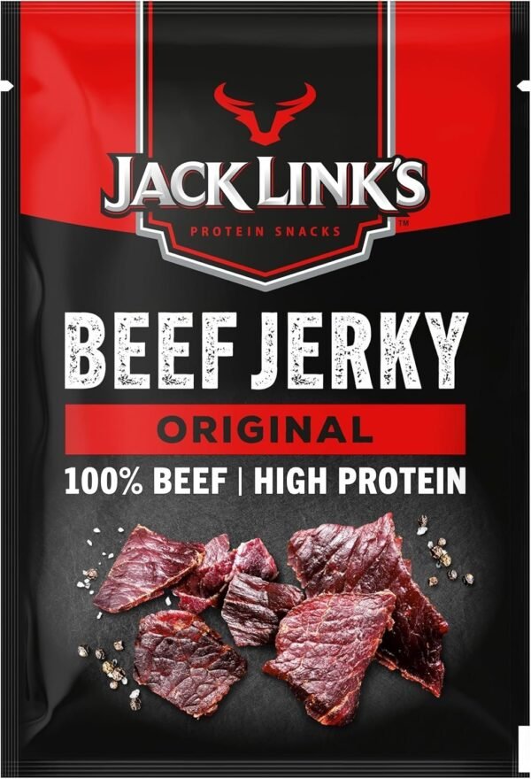 Jack Link's Beef Jerky - Box of 12 x 25g Packs - Image 3