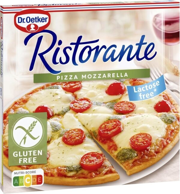 Dr. Oetker Ristorante Gluten Free and Lactose Free Mozzarella Cheese Pizza, 370gx6 (Frozen) - Exclusive Offer