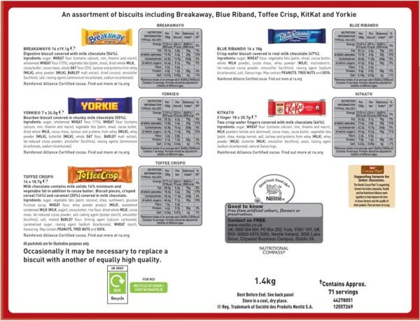 Nestle - The Big Biscuit Box, 71 x , 1.4 kg - Image 3