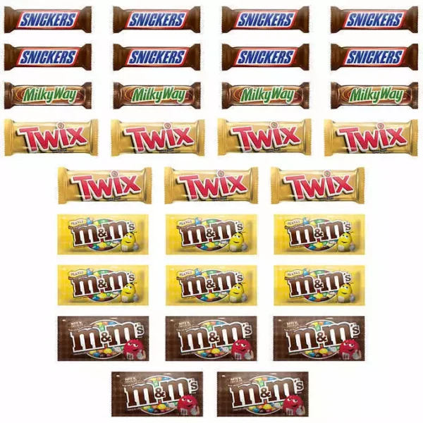 🔥🔥30 Mars Variety Pack Snickers M&M Chocolate Peanuts Twix MilkyWay Candy Snacks(New user benefits) - Image 6